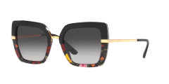 Dolce Gabbana  DG4373  34008G - Kış çiçek desenli siyah
