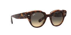 Ray-Ban  -  RB2192 - Roundabout  1324BG - Şeffaf pembe üzeri havana
