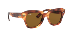 Ray-Ban  -  RB2186 - State street  954/33 - Çizgili havana