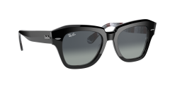 Ray-Ban  -  RB2186 - State street  13183A - Si̇yah