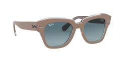 Ray-Ban  -  RB2186 - State street  12973M - Şeffaf üzeri bej rengi