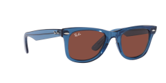 Ray-Ban  -  RB2140 - Wayfarer  6587C5 - Şeffaf mavi