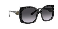 Dolce Gabbana  DG4385  32888G - Siyah timsah derisi dokulu